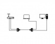 Nätverkssplitter RJ45 till 2xRJ45