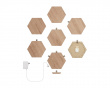 Elements Wood Look Hexagons Starter Kit – 7 Panels