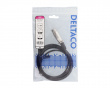 XLR Kabel till 3.5 mm 1.5 Meter, 3-pin XLR, Cisco pinout - Svart