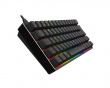 Aeon RGB Hotswap PBT Gaming Tangentbord [Gateron Optical Blue] - Svart