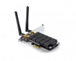 Archer T6E PCIe Nätverkskort, Dual-Band, 400+867 Mbps, 2xDetachable antennas