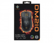 DM210 Ultralätt RGB Gamingmus - Svart