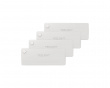 LED Sensor Drawer Light, Rechargeable battery, USB-C, 4-pack - Vit Lådbelysning