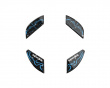 Glas Skates till Finalmouse Starlight 12 M/S / UL2 - Phantom Arrow