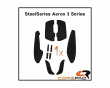 Soft Grips till SteelSeries Aerox 3 Series - Vit