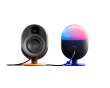 Arena 7 Illuminated 2.1 Gaming Speakers - Svart RGB Bluetooth-Högtalare