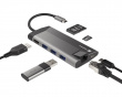 Fowler Plus Dockningsstation USB-C Multiport Adapter 8 in 1