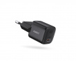 Wall Charger Omnia Mini, 20 W USB-C - Svart Väggladdare