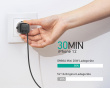 Wall Charger Omnia Mini, 20 W USB-C - Svart Väggladdare