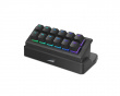 MacroPad Streaming and Content Creation Controller [Tactile 55] - Svart