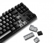 ABS Basic Keycaps 104 Set [ISO UK/ISO] - Svart