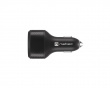 Coney Billaddare - 2x USB-A 1x USB-C 84W PD 3.0 - Svart