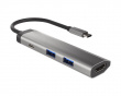 Fowler Slim Dockningsstation USB-C Multiport Adapter 4 in 1