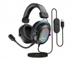 H6 USB 7.1 Gaming Headset RGB - Svart