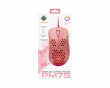 PM75 Ultralätt RGB Gamingmus - Rosa