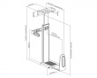 Datorhållare för Montering på Bord/Vägg