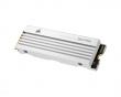 MP600 PRO LPX PCIe Gen4 x4 NVMe M.2 SSD för PS5/PC - 4TB - Vit