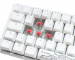ONE 3 SF Pure White RGB Hotswap Tangentbord [MX Red]
