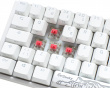 ONE 3 SF Pure White RGB Hotswap Tangentbord [MX Silent Red]