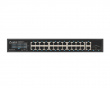 Nätverksswitch 24-portar, 1GB POE+/2X GB 2X SFP RACK 19” Gigabit Ethernet 360W