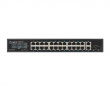 Nätverksswitch 24-portar, 1GB POE+/2X GB 2X SFP RACK 19” Gigabit Ethernet 250W