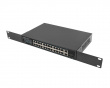 Nätverksswitch 24-portar, 1GB POE+/2X GB 2X SFP RACK 19” Gigabit Ethernet 250W