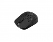 HSK Pro 4K Wireless Mouse - Fingertip Trådlös Gamingmus - Black Pearl