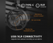 T688 Mikrofon Bundle - K688 USB/XLR Mikrofon - Dynamisk Mikrofon - Svart