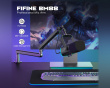 Low-Profile Boom Arm Stand - Svart Mikrofonarm