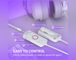 H9 7.1 Gaming Headset RGB - Vit
