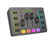 AMPLIGAME SC3 Gaming USB Mixer - Mixerbord för Streaming & Podcast