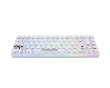 SNOWSTONE Base 65 Hotswap Gaming Tangentbord - ISO German [White Flame]