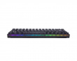 BLACKICE Base 65 Hotswap Gaming Tangentbord - ISO German [White Flame]