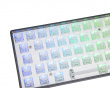 BLACKICE Base 65 Hotswap Gaming Tangentbord - ISO German [White Flame]
