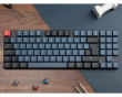K13 Pro Low Profile Trådlöst Tangentbord RGB Aluminium [Gateron G Pro Red]