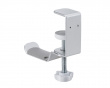 Clamp-On Headset Stand - Universell Hörlurshållare - Silver