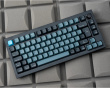 Q1 Pro QMK 75% RGB Knob Hotswap Trådlöst Tangentbord - Black [K Pro Red]