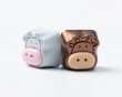 Cute Cow Silicone Aluminum Alloy Artisan Keycap - Vit Cute Cow Silicone Aluminum Alloy Artisan Keycap - Vit