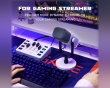 AMPLIGAME SC3 Gaming USB Mixer - Mixerbord för Streaming & Podcast - Vit