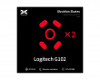 Obsidian Mouse Skates till Logitech G102/G Pro
