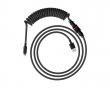 USB-C Coiled Cable - Grå / Svart