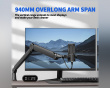 BM66 Boom Arm Stand - Svart Mikrofonarm