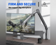 BM66 Boom Arm Stand - Svart Mikrofonarm