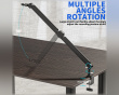 BM66 Boom Arm Stand - Svart Mikrofonarm