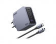 Nexode Pro 160W 4-Port GaN Väggladdare med 240W USB-C Kabel