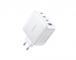 Nexode 100W USB-C PD GaN - 4-Port Väggladdare - Vit