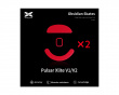 Obsidian Mouse Skates för Pulsar Xlite V1/V2/V3