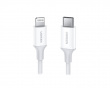 USB-C till Lightning Kabel 1m - Vit