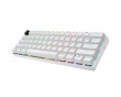 G PRO X 60 Lightspeed Trådlöst Gamingtangentbord [Tactile White] - Vit