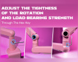 Low-Profile Boom Arm Stand - Rosa Mikrofonarm